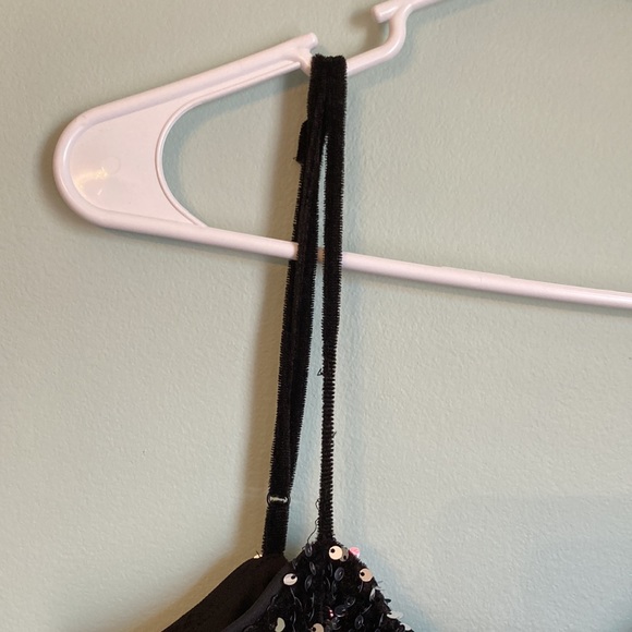 Zara sparkly black dress - Picture 7 of 8